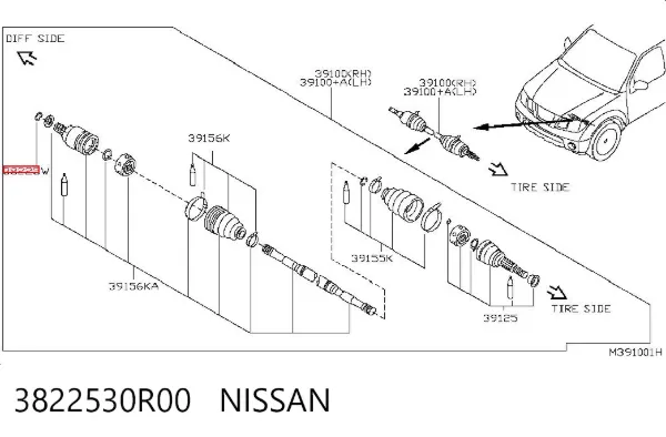  3822530R00 Nissan/Infiniti