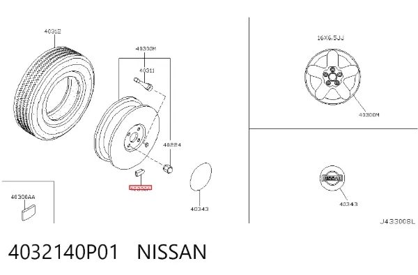  4032140P01 Nissan/Infiniti