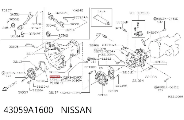  43059A1600 Nissan/Infiniti