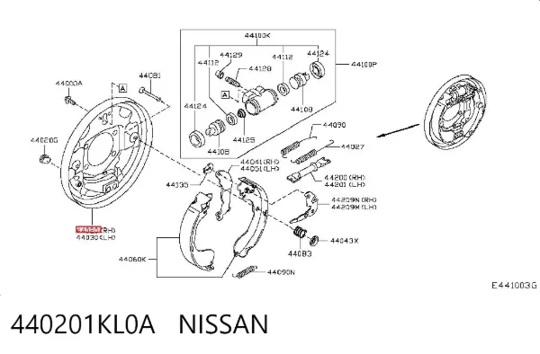  440201KL0A Nissan/Infiniti