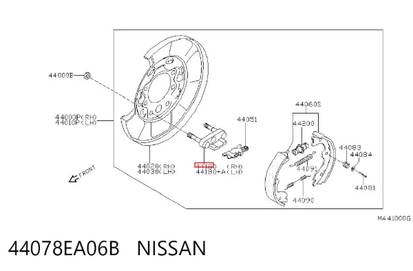  44078EA06B Nissan/Infiniti