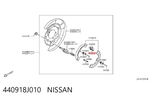  440918J010 Nissan/Infiniti