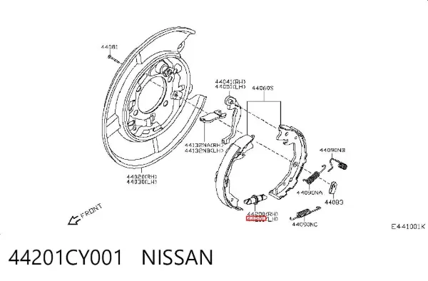  44201CY001 Nissan/Infiniti