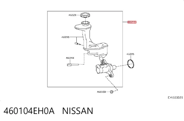 Cilindro maestro de frenos Nissan Qashqai II