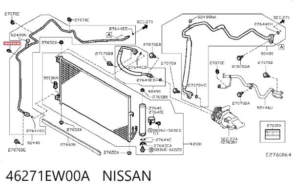  46271EW00A Nissan/Infiniti