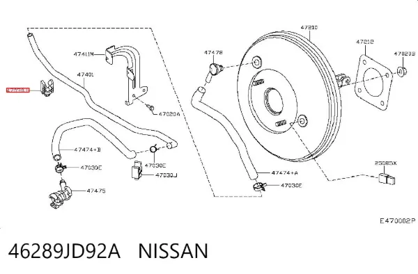  46289JD92A Nissan/Infiniti