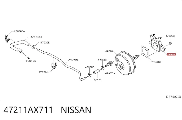  47211AX711 Nissan/Infiniti