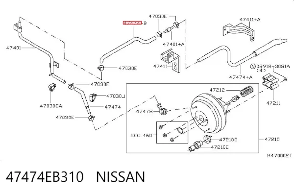  47474EB310 Nissan/Infiniti