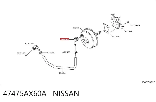  47475AX60A Nissan/Infiniti