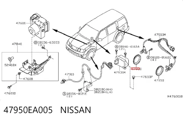  47950EA005 Nissan/Infiniti