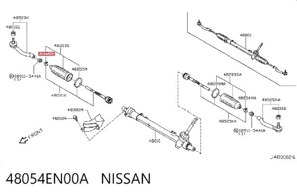  48054EN00A Nissan/Infiniti
