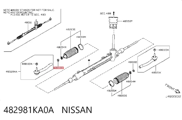  482981KA0A Nissan/Infiniti