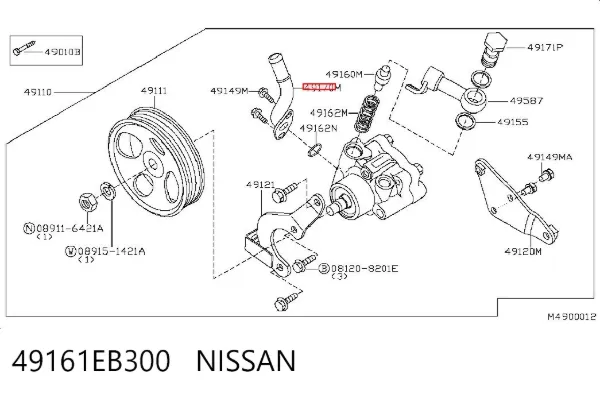  49161EB300 Nissan/Infiniti