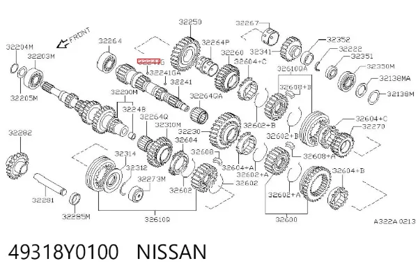  49318Y0100 Nissan/Infiniti