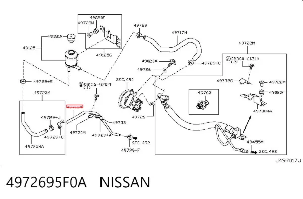  4972695F0A Nissan/Infiniti
