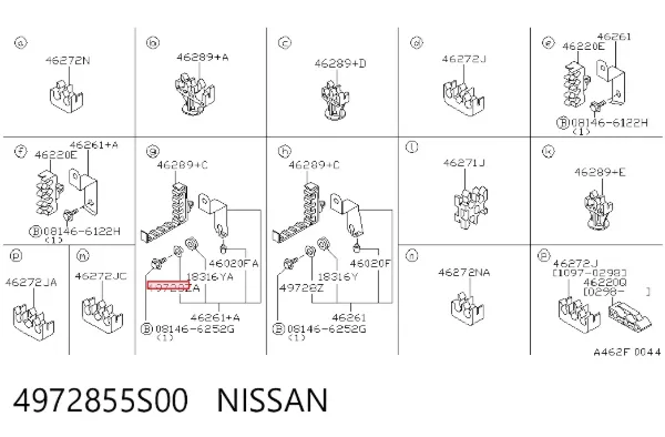  4972855S00 Nissan/Infiniti