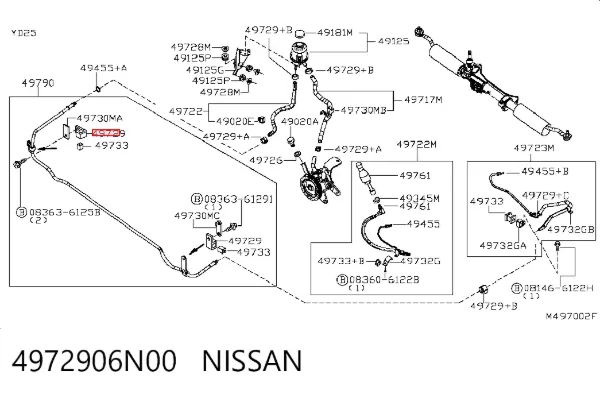  4972906N00 Nissan/Infiniti