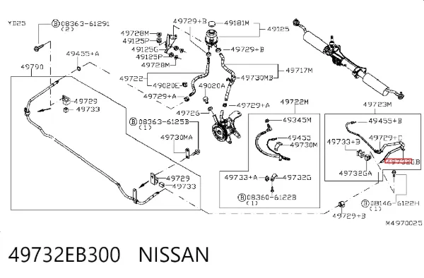  49732EB300 Nissan/Infiniti