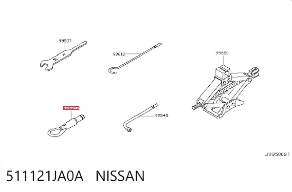 Enganche 511121JA0A Nissan/Infiniti