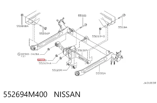  552694M400 Nissan/Infiniti
