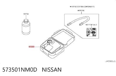 Bomba de aire NISSAN 573501NM0D