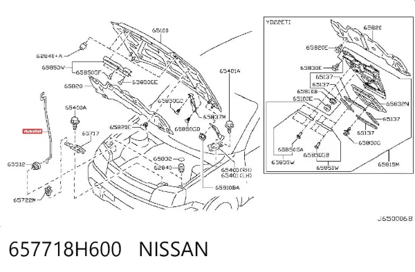  657718H600 Nissan/Infiniti