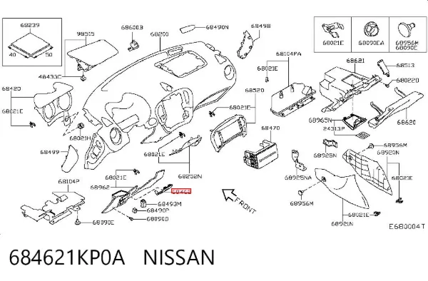  684621KP0A Nissan/Infiniti