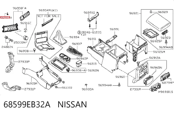  68599EB32A Nissan/Infiniti