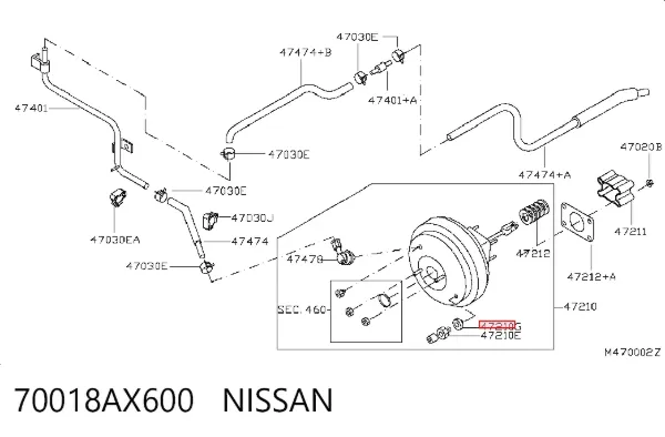  70018AX600 Nissan/Infiniti