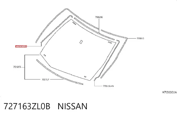  727163ZL0B Nissan/Infiniti