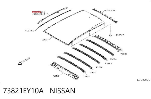  73821EY10A Nissan/Infiniti