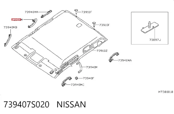  739407S020 Nissan/Infiniti
