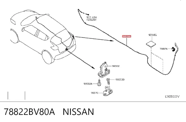  78822BV80A Nissan/Infiniti