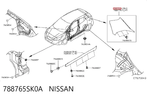  788765SK0A Nissan/Infiniti