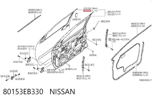 80153EB330 Nissan/Infiniti