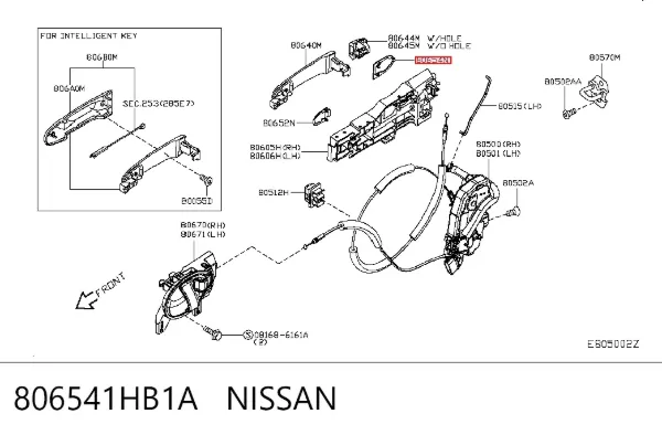  806541HB1A Nissan/Infiniti