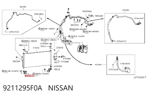  9211295F0A Nissan/Infiniti