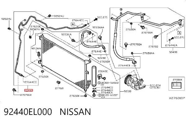  92440EL000 Nissan/Infiniti