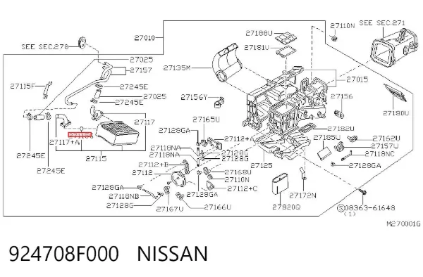 924708F000 Nissan/Infiniti