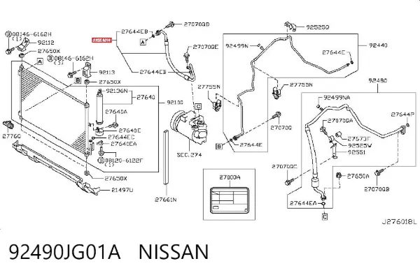  92490JG01A Nissan/Infiniti
