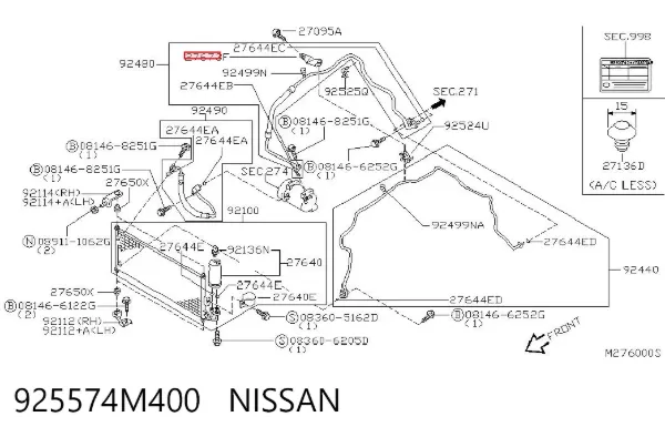  925574M400 Nissan/Infiniti