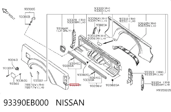  93390EB000 Nissan/Infiniti