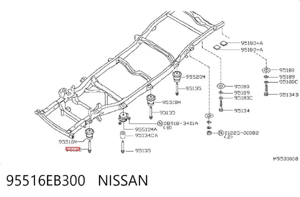 95516EB300 Nissan/Infiniti