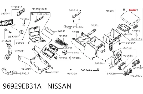  96929EB31A Nissan/Infiniti