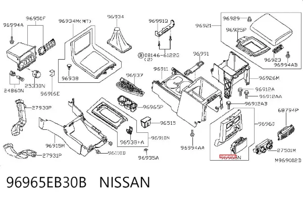 96965EB30B Nissan/Infiniti