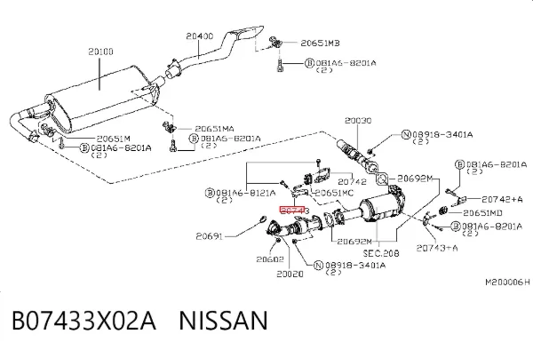  B07433X02A Nissan/Infiniti