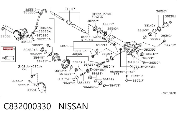 C832000330 Nissan/Infiniti