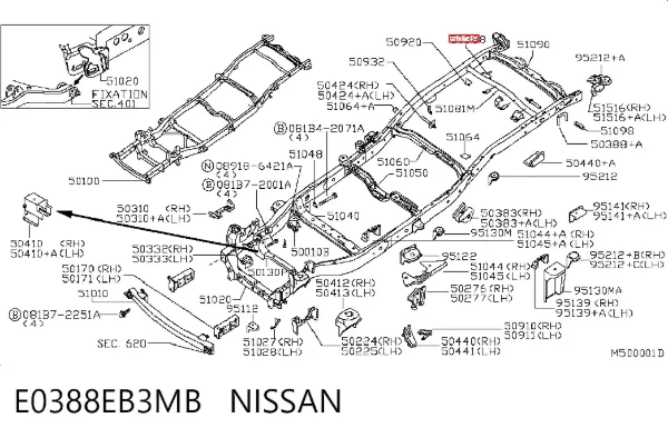  E0388EB3MB Nissan/Infiniti