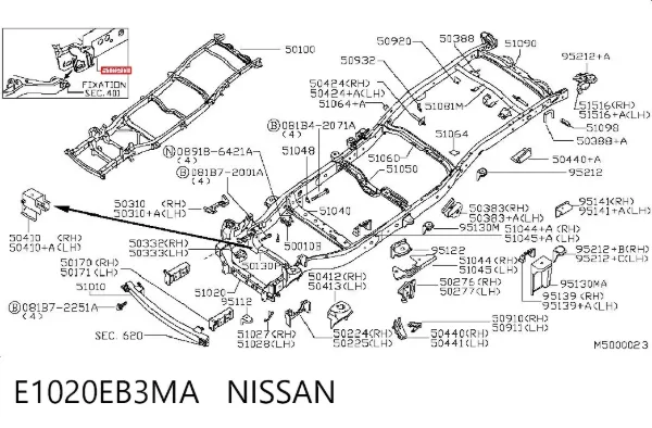  E1020EB3MA Nissan/Infiniti