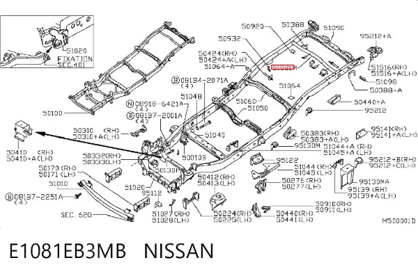  E1081EB3MB Nissan/Infiniti